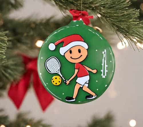 pickleball-player-ornament